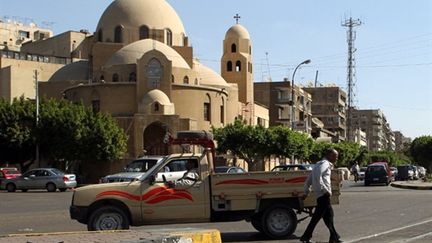 Une église copte, au Caire (Egypte) (AFP PHOTO/KHALED DESOUKI)