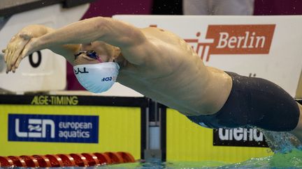 Deuxième médaille d'argent pour Jérémy Stravius à Berlin (JOHN MACDOUGALL / AFP)