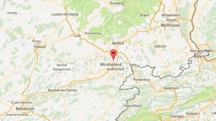 Grand-Charmont, dans le Doubs. (GOOGLE MAPS)