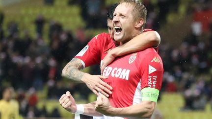 Kamil Glik sous les couleurs de l'AS Monaco. (VALERY HACHE / AFP)