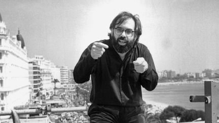 Le réalisateur Francis Ford Coppola à Cannes en 1979, quelques jours avant de décrocher la&nbsp;palme d'or ex aequo&nbsp;pour "Apocalypse now". (RDA / HULTON ARCHIVE)