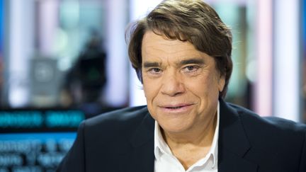 L'homme d'affaires Bernard Tapie sur le plateau de France 2, le 1er juillet 2013. (LCHAM / SIPA)