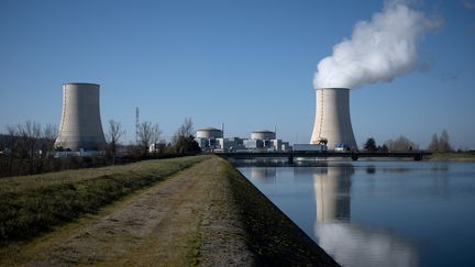 La centrale nucléaire de Golfech (Tarn-et-Garonne), le 9 février 2023. (MATTHIEU RONDEL / AFP)