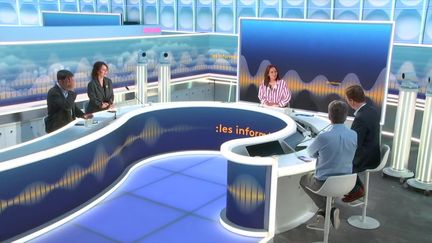 Le plateau des informés du matin du 30 septembre 2024. (FRANCEINFO / RADIO FRANCE)