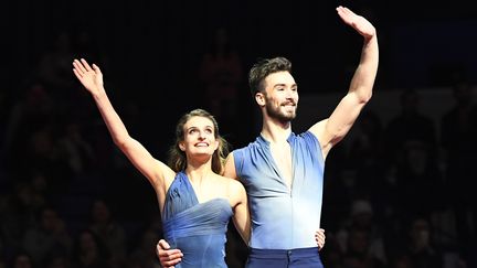 Gabriella Papdakis et Guillaume Cizeron (JOE KLAMAR / AFP)