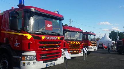 &nbsp; (Le 122ème congrès national des sapeurs-pompiers, à Agen, demande l'adoption du numéro d'urgence unique 112 © RF/Stéphane Iglésis)