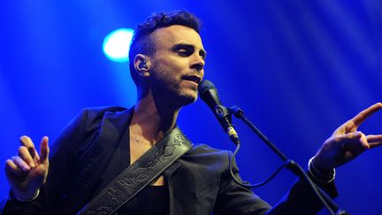 Asaf Avidan - ici au Festival du printemps de Bourges en avril 2015 - est l'une des têtes d'affiches des Franco Gourmandes
 (Guillaume Souvant / AFP)