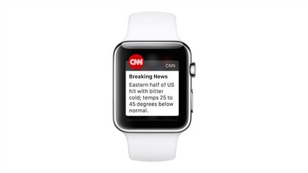 &nbsp; (Bulletin d'information de CNN sur l'Apple Watch)