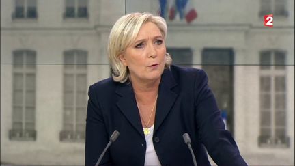 Marine Le Pen dans "L'Entretien exclusif"