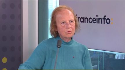 Henriette Steinberg, secrétaire générale du Secours populaire, le 8 juin 2022. (FRANCE INFO / RADIO FRANCE)