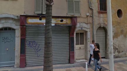 Devanture de l'ancien Texas bar, &agrave; Toulon (Var), rachet&eacute; par une association catholique. (GOOGLE STREET VIEW / FRANCETV INFO)