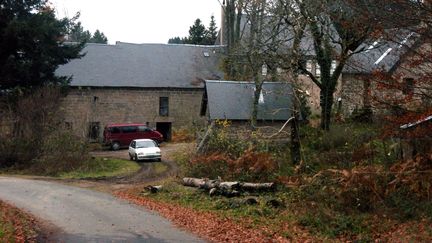 La ferme du Goutailloux, où le groupe de Tarnac (Corrèze) a été interpellé, le 16 novembre 2008.&nbsp; (MAXPPP)