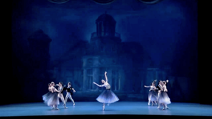 "Brahms-Schönberg Quartet"de George Balanchine chorégraphie Benjamin Millepied, costumes et décors Karl Lagerfeld
 (France 2 / Culturebox)