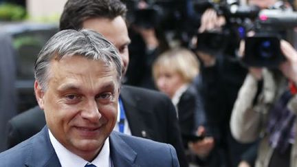 Le Premier ministre hongrois, Viktor Orban, arrive à un sommet de l'UE à Bruxelles le 28 juin 2013. (Reuters - François Lenoir)