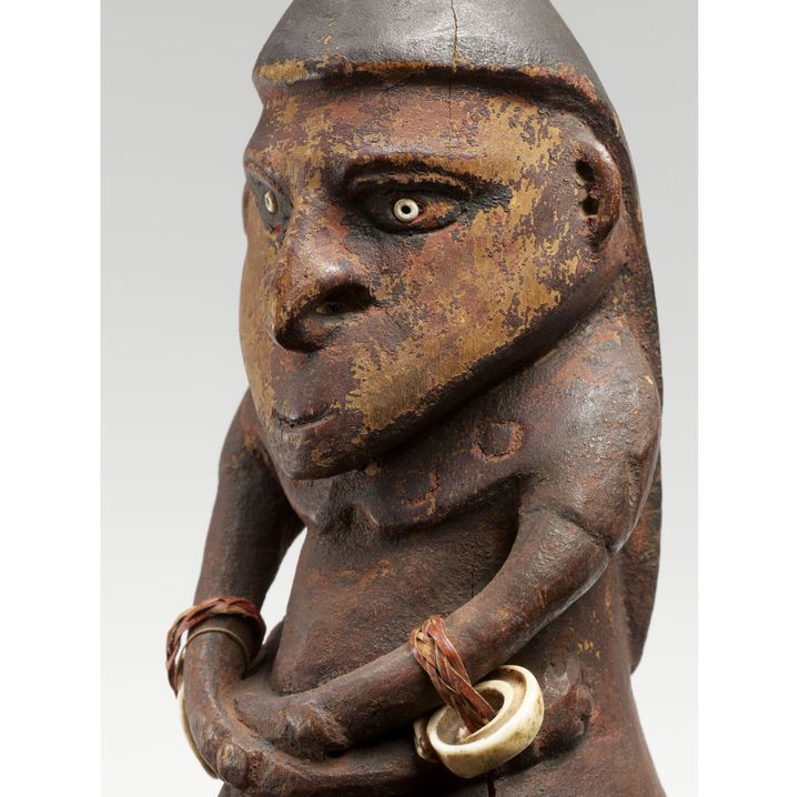 Statuette de la vallée du Sepik
 (musée du Quai Branly, photo Thierry Ollivier, Michel Urtado)