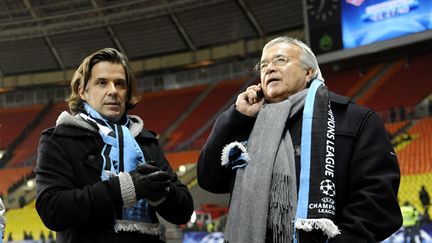 &nbsp; (L'actuel président de l'OM, Vincent Labrune (à gauche), et l'ancien président, Jean-Claude Dassier (à droite), ont été placés en garde à vue. © Maxppp)