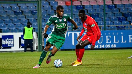 À domicile, Châteauroux face à l'AC Ajaccio en Coupe de France. (SERGE VIALLE / MAXPPP)