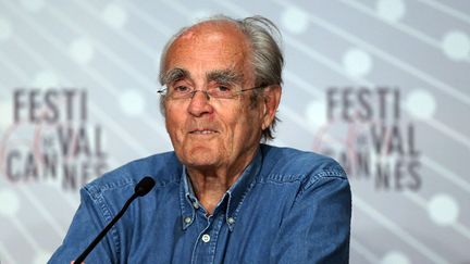 Le compositeur Michel Legrand au Festival de Cannes, le 23 mai 2013. (LOIC VENANCE / AFP)