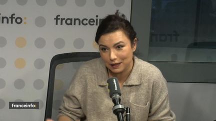 Anaïs Baydemir, journaliste météo de France Télévisions, était l'invitée média du 17 avril 2023. (FRANCEINFO)