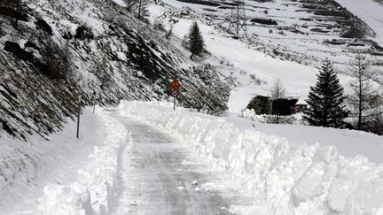 &nbsp; (Le secteur d'Isola 2000 dans les Alpes-Maritimes a déjà connu des coulées de neige, ici le 29 février © MaxPPP)