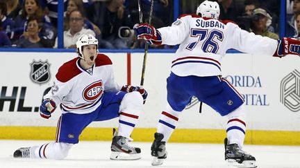 Le Canadien de Montréal a bien démarré en playoffs de la NHL (MIKE CARLSON / GETTY IMAGES NORTH AMERICA)