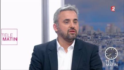 Alexis Corbière, porte-parole de Jean-Luc Mélenchon. (FRANCE 2)