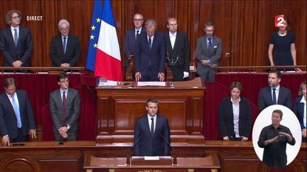 L'intégralité de l'intervention de Macron au Congrès à Versailles