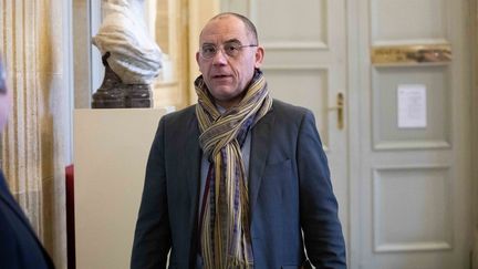 Bruno Questel, le député LREM de l'Eure, le 5 février 2019 à l'Assemblée nationale.. (CHRISTOPHE MORIN / MAXPPP)