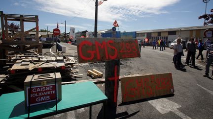 L'unise GM&amp;S, dans la Creuse, le 16 mai 2017.&nbsp; (PASCAL LACHENAUD / AFP)