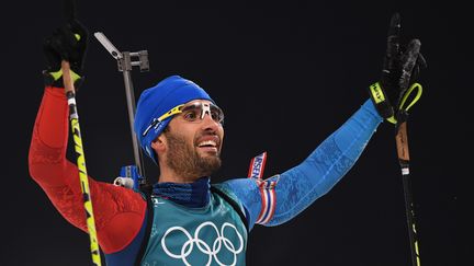 JO 2018 : Martin Fourcade décroche un quatrième titre olympique