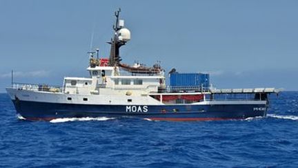 «Le Phénix» navire de MOAS lors de la campagne 2014. (MOAS)