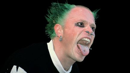 Keith Flint vers 1996 à Knebworth (sud de l'Angleterre)
 (Balkanpix.com / Rex / Shutterstock / SIPA)