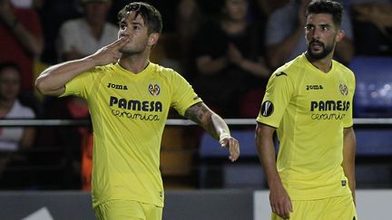 Pato, une nouvelle fois buteur pour Villareal (JOSE JORDAN / AFP)