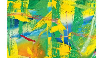 Jaune-vert (Gelbgrün), 1982, Baden-Baden, Museum Frieder Burda
 (Gerhard Richter, 2012)