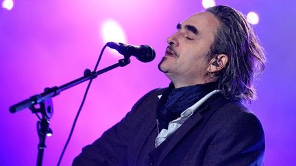 Stephan Eicher en concert gare de Lyon à Paris le 25 septembre 2012
 (SADAKA EDMOND/SIPA)