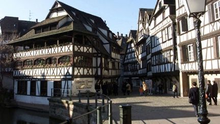 Strasbourg, le quartier de la Petite France (2001) (AFP / Sébastien Berda)