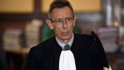 Thierry Moser, avocat des parents de Grégory. (ALEXANDRE MARCHI / MAXPPP)