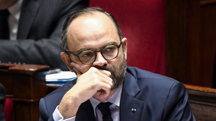 Le Premier ministre Édouard Philippe lors des questions au Gouvernement à l'Assemblée Nationale le 12 décembre 2018. (BERTRAND GUAY / AFP)