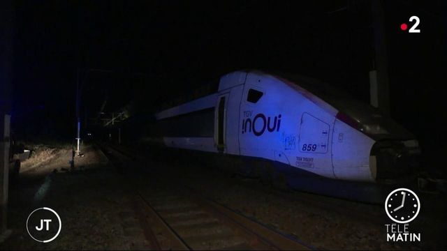 Sud-Ouest : Un TGV Est Resté Bloqué Plusieurs Heures