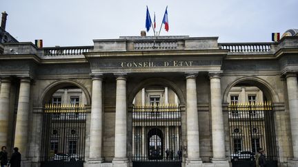 Le Conseil d'Etat, le 2 mars 2022, à Paris. (MAGALI COHEN / HANS LUCAS / AFP)