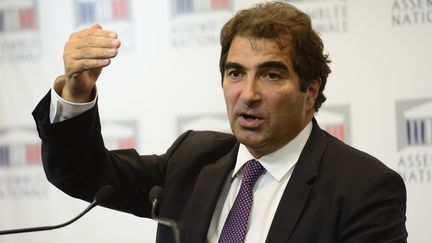 Le pr&eacute;sident du groupe UMP &agrave; l'Assembl&eacute;e, Christian Jacob, le 24 septembre 2013, lors des journ&eacute;es parlementaires de son parti &agrave; Paris. (ERIC FEFERBERG / AFP)