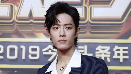 L'acteur et chanteur chinois Sean Xiao Zhan, ici le 8 janvier 2019 à Pékin (Chine) est une des idoles de la jeunesse chinoise. (VCG / VISUAL CHINA GROUP / GETTY)