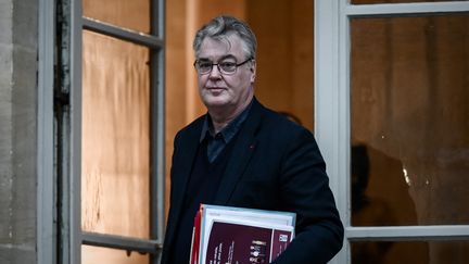 Le haut-commissaire aux Retraites, Jean-Paul Delevoye, à Matignon, à Paris, le 1er décembre 2019. (PHILIPPE LOPEZ / AFP)