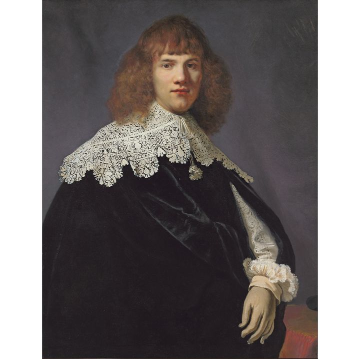 Ce "Portrait d'un jeune homme" de Rembrandt (1606-1669) a été découvert il y a 18 mois par l'expert néerlandais Jan Six.
 (photo René Gerritsen / Jan Six Fine Arts)