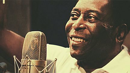 Edson Arantes do Nascimento dit Pelé sur la pochette de sa chanson "Esperança" pour les J.O. de Rio.
 (DR)