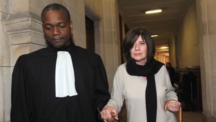 La r&eacute;alisatrice Catherine Breillat au tribunal correctionnel de Paris le 17 f&eacute;vrier 2012. (MEHDI FEDOUACH / AFP)