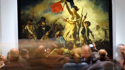 "La Liberté guidant le peuple", Eugène Delacroix
 (Philippe Huguen / AFP)