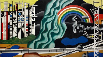 "Le beau est partout", disait Fernand Léger, un artiste fasciné par les mutations de son temps qui a exalté la puissance esthétique de la vie moderne et voulu faire entrer l'art dans la vie quotidienne. La rétrospective du Centre Pompidou-Metz réunit une œuvre de cinq décennies nourrie par la vitalité d'une époque, dans un parcours thématique qui en aborde toutes les facettes et met en lumière ses liens avec les architectes, les cinéastes, les danseurs, les musiciens, les poètes. Jusqu'au 30 octobre 2017. Ici, Fernand Léger, "Le Transport des forces", 1937, Centre national des arts plastiques, dépôt au Palais de la découverte, Paris 
 (Adagp, Paris, 2017 / CNAP / photographe : Yves Chenot)