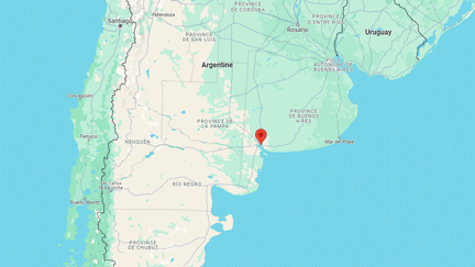 La ville de Bahia Blanca, en Argentine. (GOOGLE MAPS)