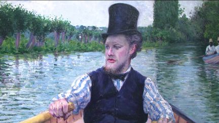 Le célèbre tableau de Gustave Caillebotte, "La partie de bateau"